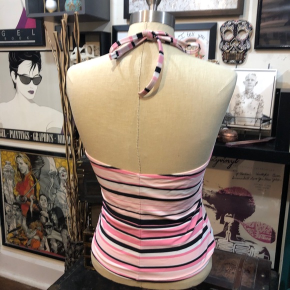 Striped 2 Piece Swimsuit - Picture 3 of 4